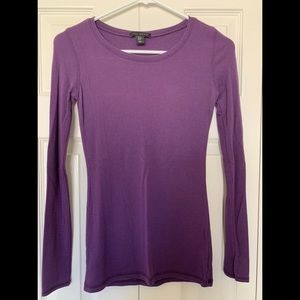 Purple Long Sleeve T-shirt